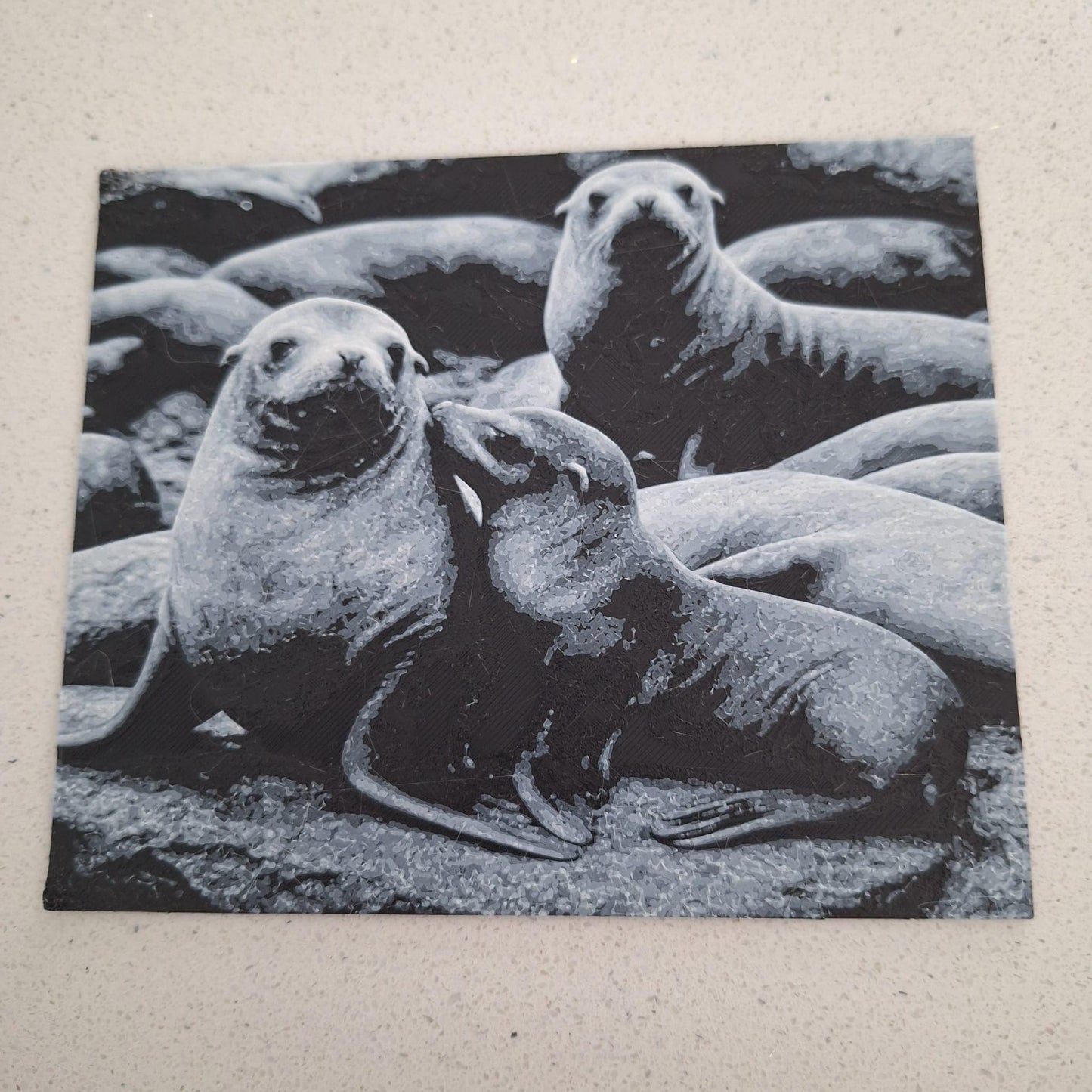 Custom 3D Printed Hueforge Art – Your Photo Transformed into Stunning Art!