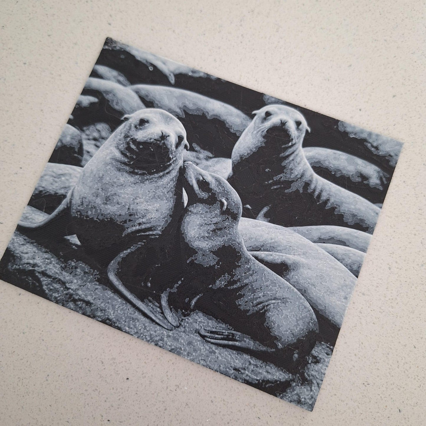 Custom 3D Printed Hueforge Art – Your Photo Transformed into Stunning Art!